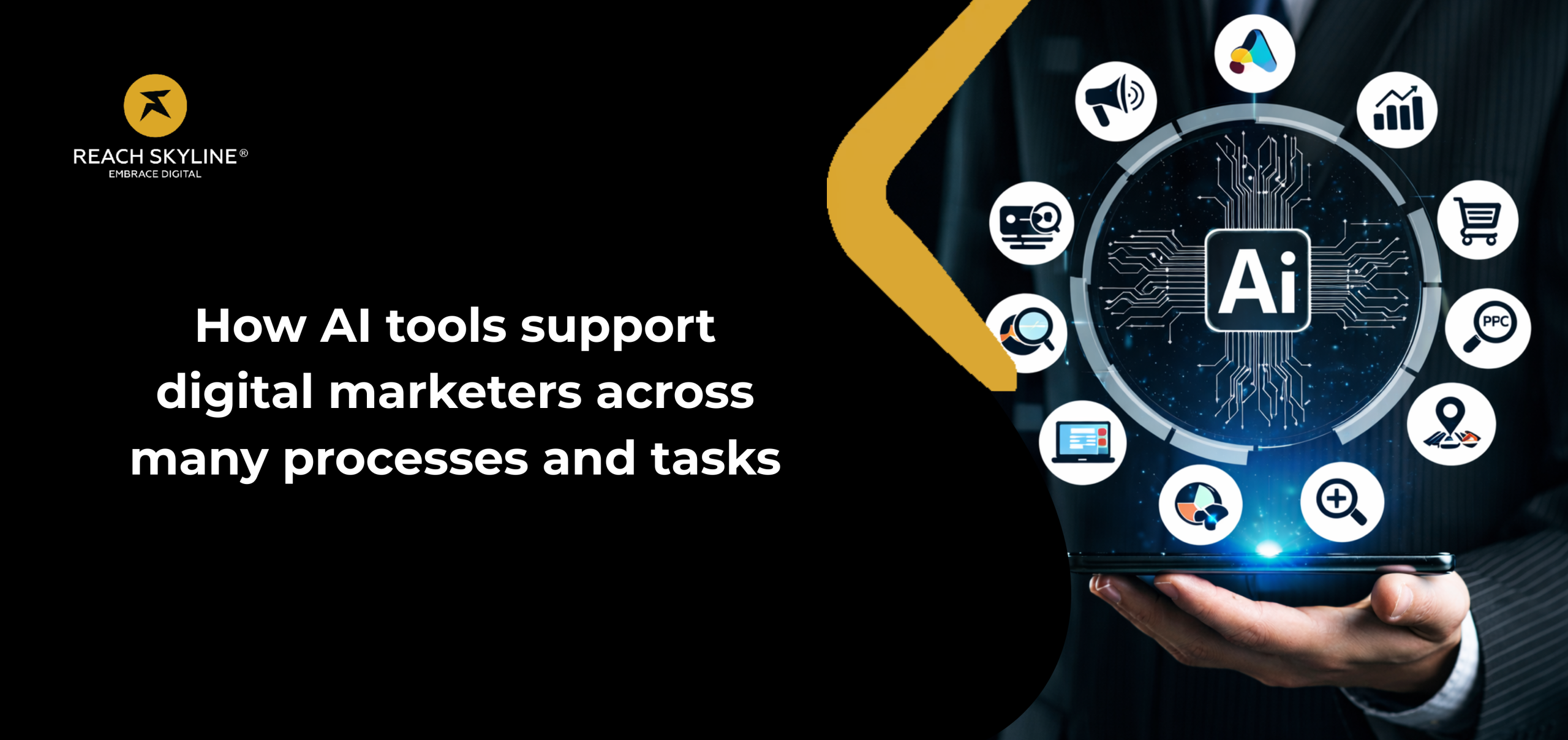 How AI tools support digital marketers across many processes and tasks
